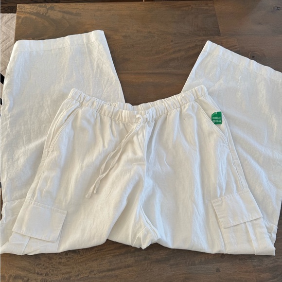 GAP linen cargo pants NWT size Large - Picture 3 of 6